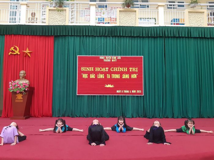Giờ học ngoại khóa đầy hứng khởi tại Trường Mầm non Thị trấn Bình Liêu