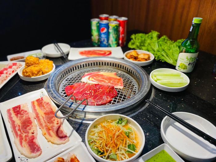 Bộ sưu tập thịt bò Mỹ cao cấp tại Lẩu Nướng Anh Trang