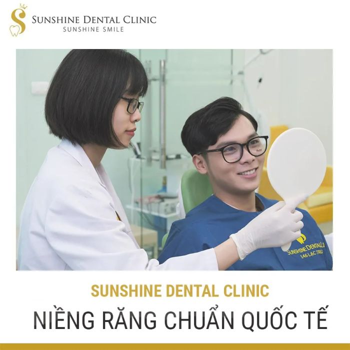 Không gian hiện đại và tiện nghi tại Sunshine Dental Clinic