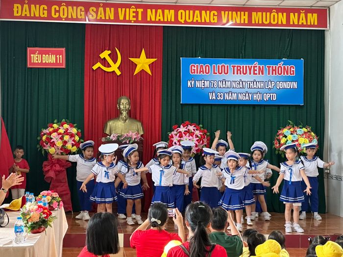 Không gian xanh tại Trường Mầm Non Hồng Phát