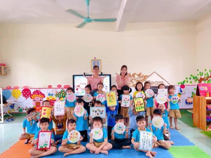 Không gian học tập hiện đại tại Trường Mầm non Vĩnh Thực