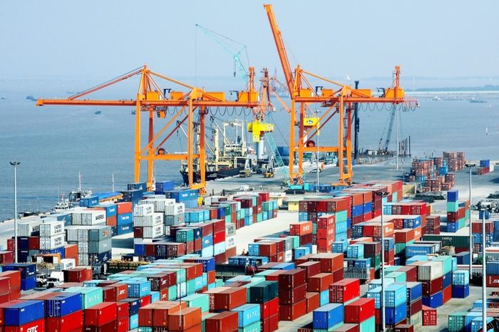 Toàn cảnh Cảng Hải Phòng nhìn từ trên cao