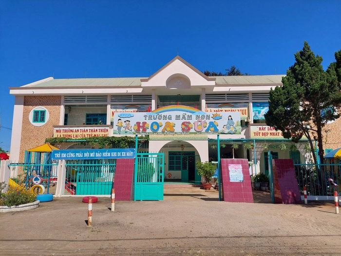 Những nụ cười trẻ thơ tại Trường Mầm non Hoa Sữa