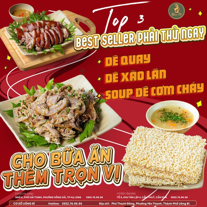 Không gian ấm cúng tại Nhà Hàng Năm Dê