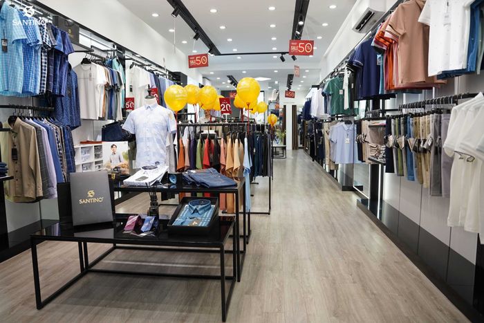 Không gian trưng bày ấn tượng tại Santino 45 Cao Thắng
