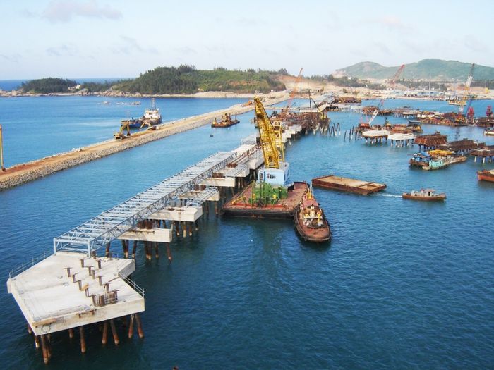 Hình ảnh ấn tượng về Cảng Dung Quất