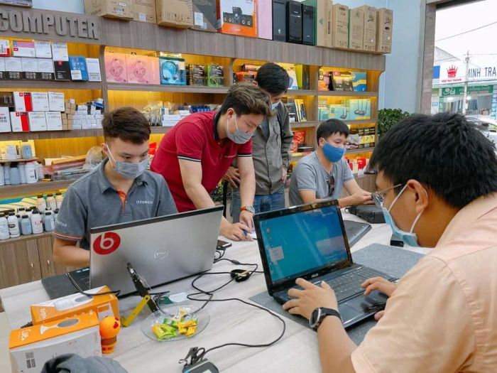 Không gian trải nghiệm sản phẩm tại IT Vũng Tàu