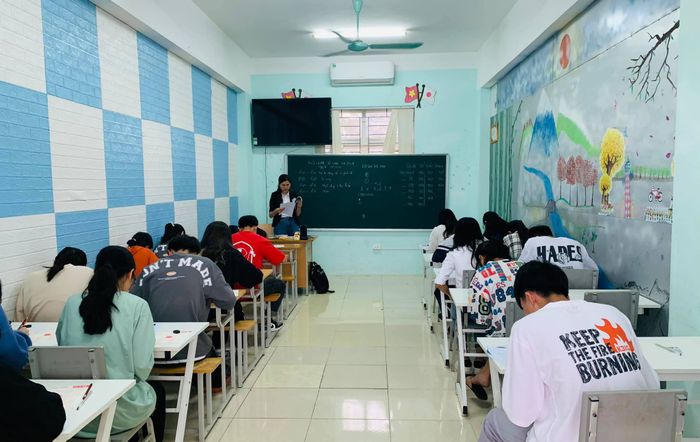 Hình ảnh lớp học tiêu chuẩn tại ICO Language School