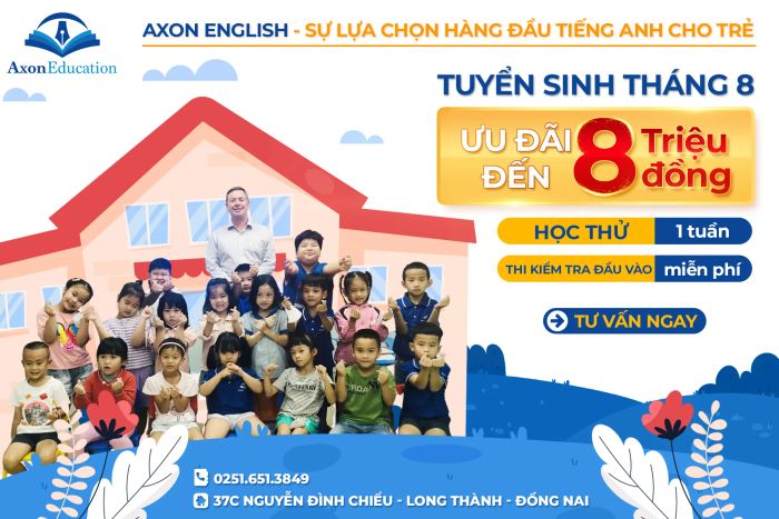 Hình ảnh 1 - Không gian học tập hiện đại tại Anh ngữ Axon