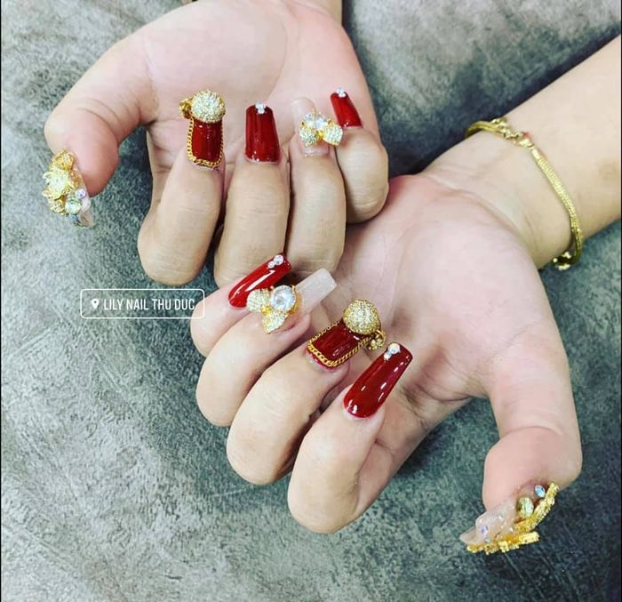 Tác phẩm nghệ thuật đầu tay - Lily Nail Man Thiện ảnh 1