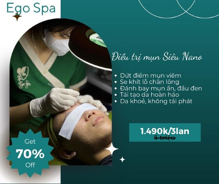 Không gian sang trọng và hiện đại tại Ego Spa Gia Lai