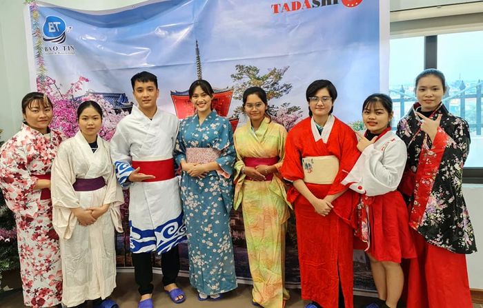 Hình ảnh hoạt động giao lưu văn hóa tại Nhật ngữ Tadashi