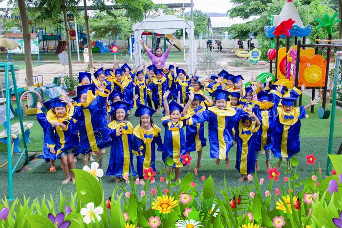 Hình ảnh Trường Mầm non Hoa Pơ Lang - Ngôi trường rực rỡ như đóa hoa Pơ Lang giữa đại ngàn Tây Nguyên