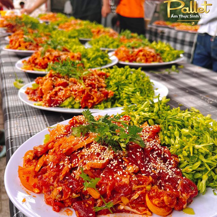 Hình ảnh Pallet Ẩm Thực Sinh Thái