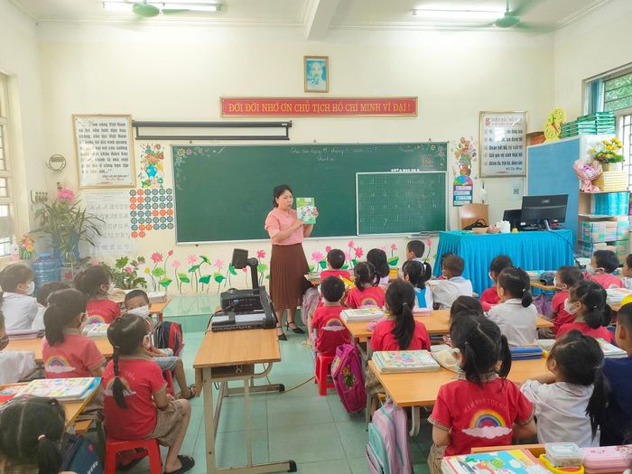 Hình ảnh không gian học tập tại Trường Mầm non Lục Hồn
