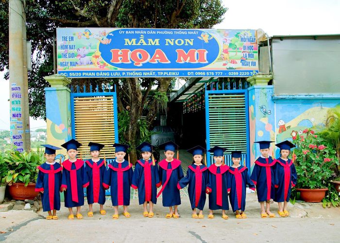 Khoảnh khắc vui học đáng yêu tại Trường Mầm non Họa Mi