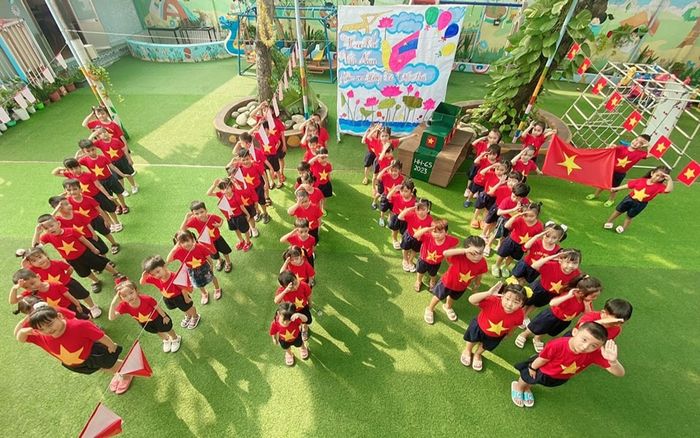 Không gian học tập hiện đại tại Trường Mầm non Hồng Hà