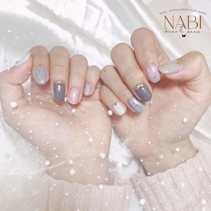 Bộ sưu tập nail nghệ thuật đậm chất Hàn tại Nabi Korea Nails