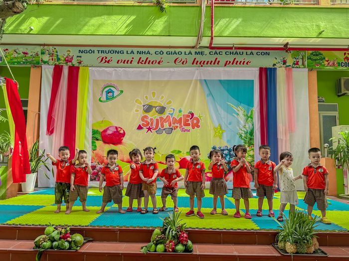 Không gian học tập hiện đại tại Trường Mầm non Hồng Phương