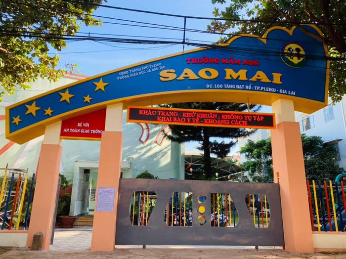 Hình ảnh sinh động về Trường Mầm non Sao Mai