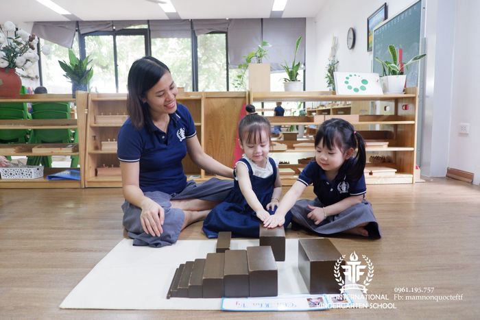 Hoạt động trải nghiệm Montessori tại Trường Mầm non FTF