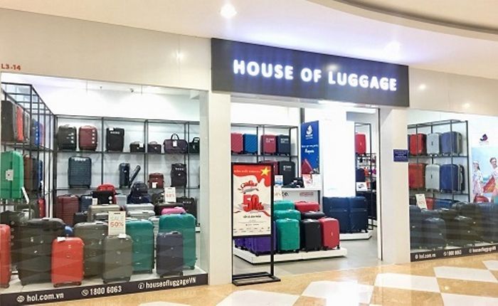 Không gian trưng bày sang trọng tại House Of Luggage