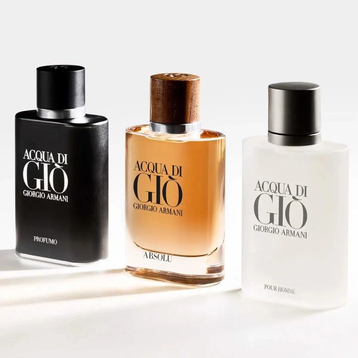 Nước hoa Giorgio Armani - Biểu tượng của phong cách tối giản