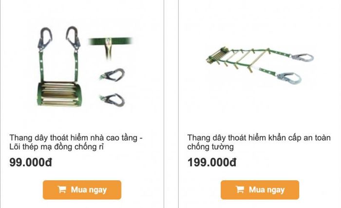 Lửa Việt Tech – Hình ảnh minh họa sản phẩm thang dây chất lượng cao - Ảnh 2