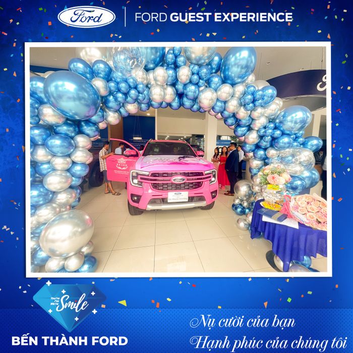 Không gian xưởng dịch vụ hiện đại tại Bến Thành Ford