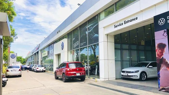 Hình ảnh showroom hiện đại Volkswagen Sài Gòn - Trường Chinh