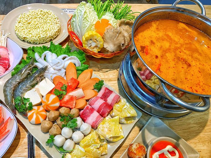 Hình ảnh không gian ẩm thực Hàn Quốc tại Chicken Box