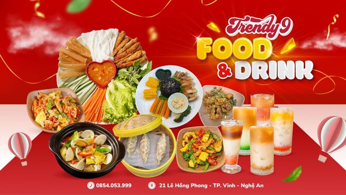 Không gian ấn tượng tại Trendy 9