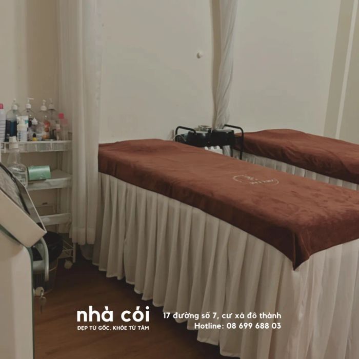 Không gian sang trọng tại Nhà Cói Spa