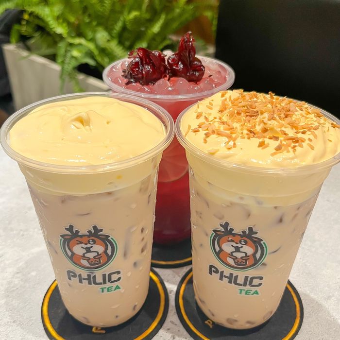 Những ly trà sữa đầy màu sắc tại Phúc Tea - Tác phẩm nghệ thuật đích thực cho giới trẻ