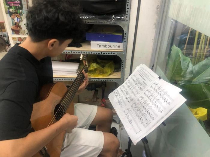 Hình ảnh học viên thực hành tại Dũng Classic