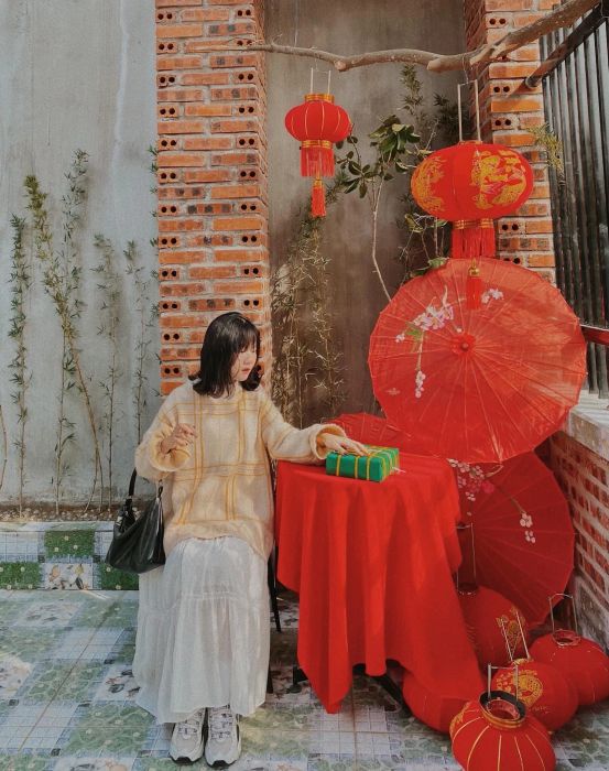 Không gian xanh mát tại Trung Nguyên Family Coffee - góc sống ảo đầy nghệ thuật