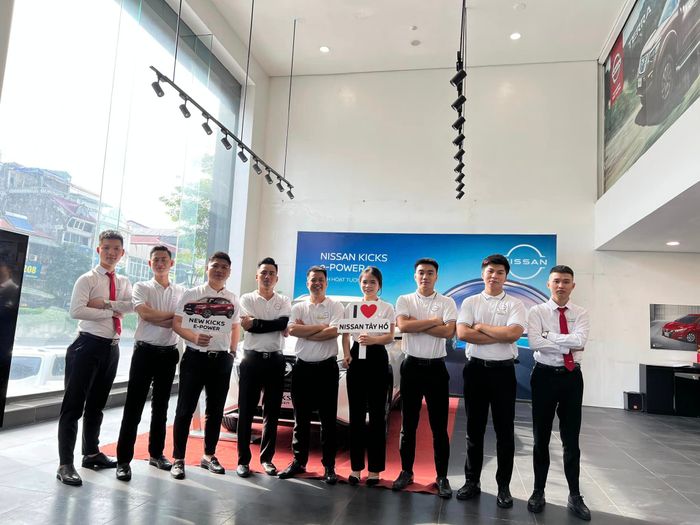 Showroom Nissan Tây Hồ với thiết kế sang trọng, đẳng cấp
