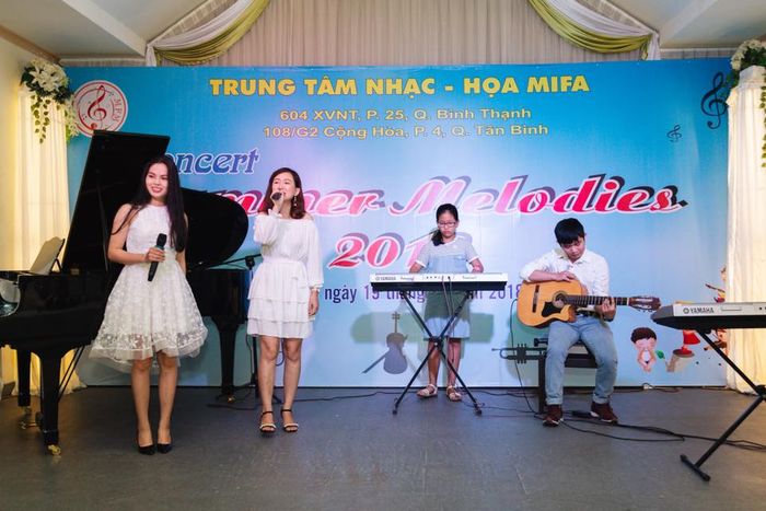Không gian sáng tạo tại Trung tâm Âm nhạc & Mỹ thuật MIFA