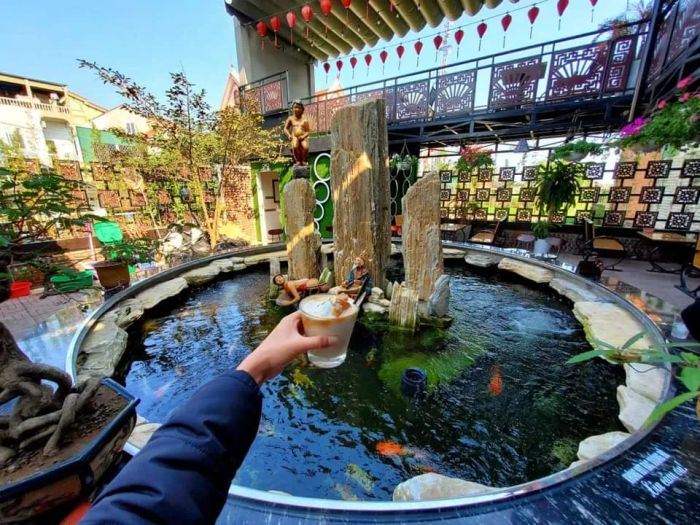 Hình ảnh không gian ấn tượng tại NẮNG Coffee
