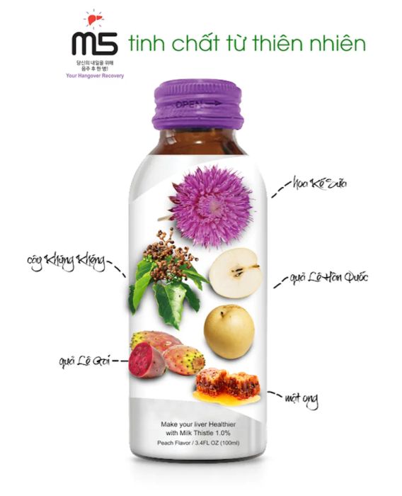 Nước Giải Rượu M5 - Hình ảnh chính hãng