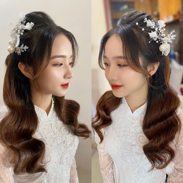 Hình ảnh cô dâu lộng lẫy tại Thu Hằng Studio