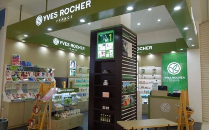 Không gian sang trọng với tinh chất thiên nhiên tại Yves Rocher