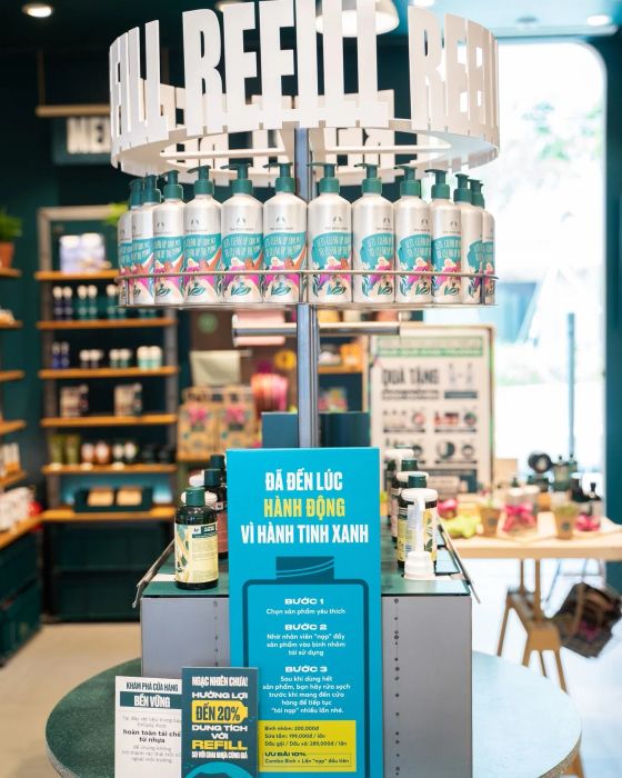 Bộ sưu tập sản phẩm chăm sóc da nổi tiếng tại The Body Shop