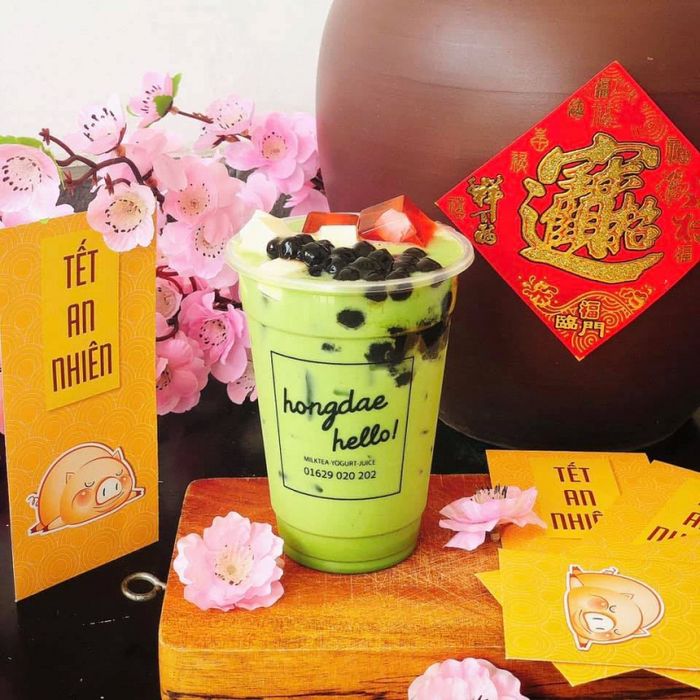 Những ly trà sữa nghệ thuật tại Hongdae Tea - Tinh hoa phong cách Hàn Quốc