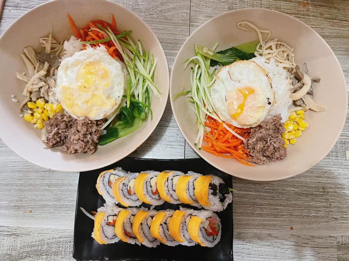 Những món ăn hấp dẫn tại Sushi Thằng Bờm