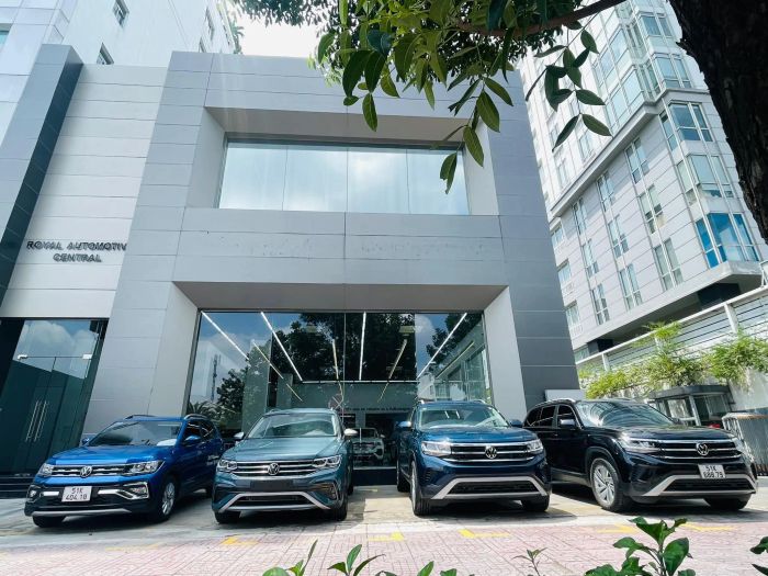 Hình ảnh ấn tượng về showroom Volkswagen Lý Chính Thắng