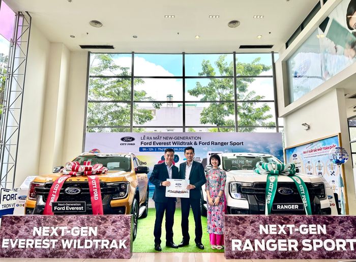 Không gian trưng bày sang trọng tại City Ford Thủ Đức