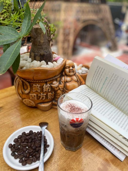 Góc view biển đầy mộng mơ tại Coffee Hương Biển Xanh