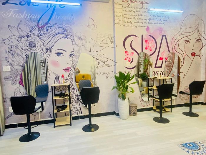 Không gian sang trọng tại Hi Spa - Gội Đầu Dưỡng Sinh