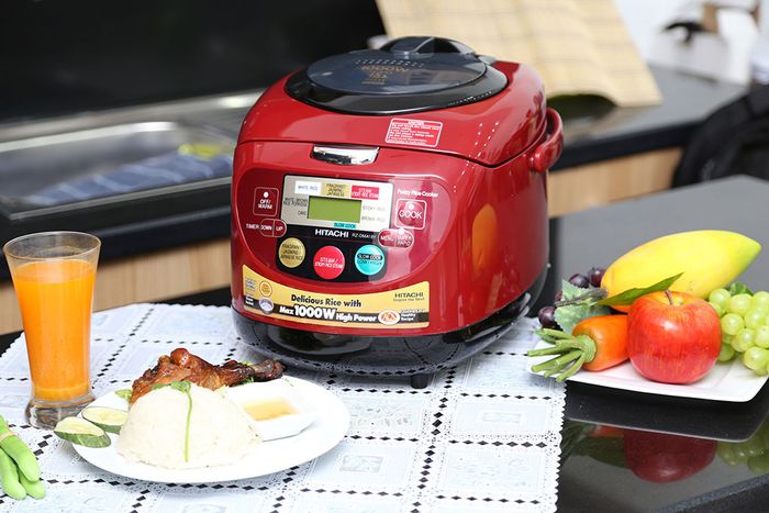 Trải nghiệm hình ảnh nồi cơm điện Hitachi cao cấp